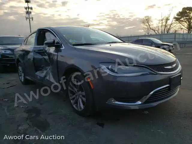 2015 Chrysler 200 1C3CCCAB7FN725648 — photo 1 de la vente Copart