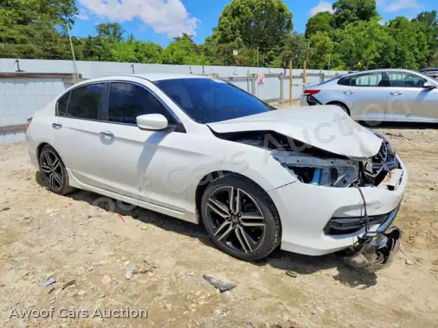 2017 Honda Accord 1HGCR2F11HA216008 — photo 4 de la vente Copart