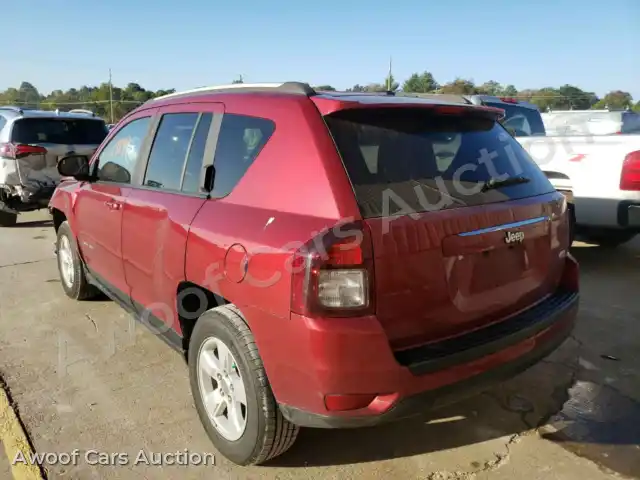 2016 Jeep Compass 1C4NJCEA2GD735068 — hoton gwanjo Copart na 3