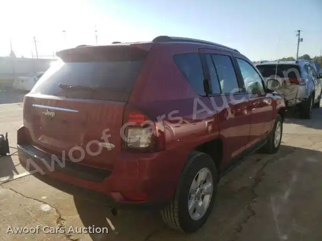 2016 Jeep Compass 1C4NJCEA2GD735068 — hoton gwanjo Copart na 4
