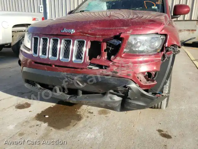 2016 Jeep Compass 1C4NJCEA2GD735068 — hoton gwanjo Copart na 9