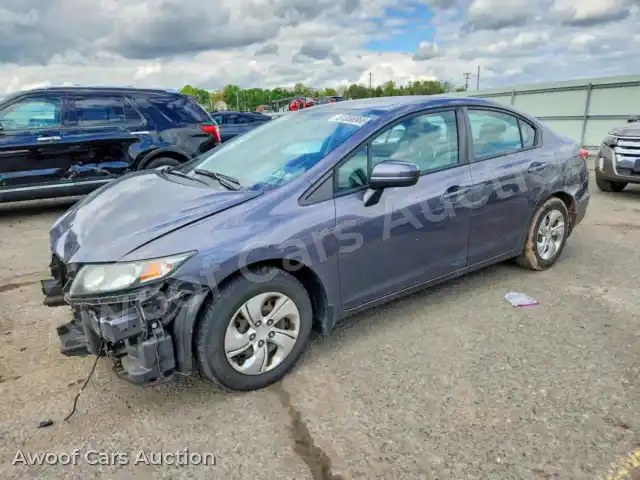 2014 Honda Civic 19XFB2F50EE222894 — Copart auction photo 1