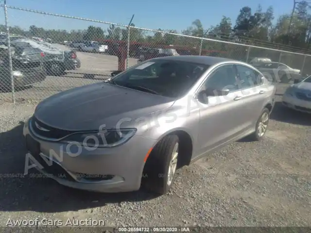 2016 Chrysler 200 1C3CCCAB8GN131703 — Iaai auction photo 2