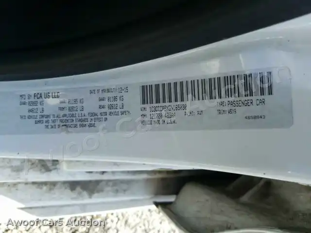 2016 Chrysler 200 1C3CCCABXGN165030 — Copart auction photo 10