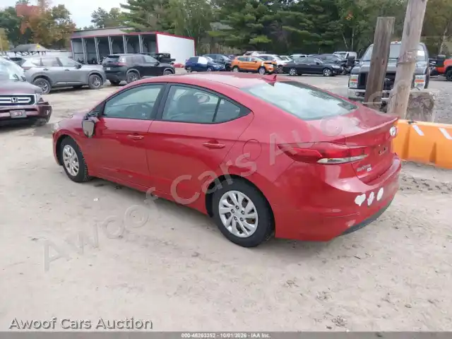 2017 Hyundai Elantra 5NPD74LF6HH069214 — Iaai auction photo 3