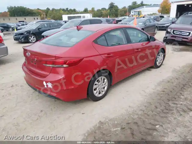 2017 Hyundai Elantra 5NPD74LF6HH069214 — Iaai auction photo 4