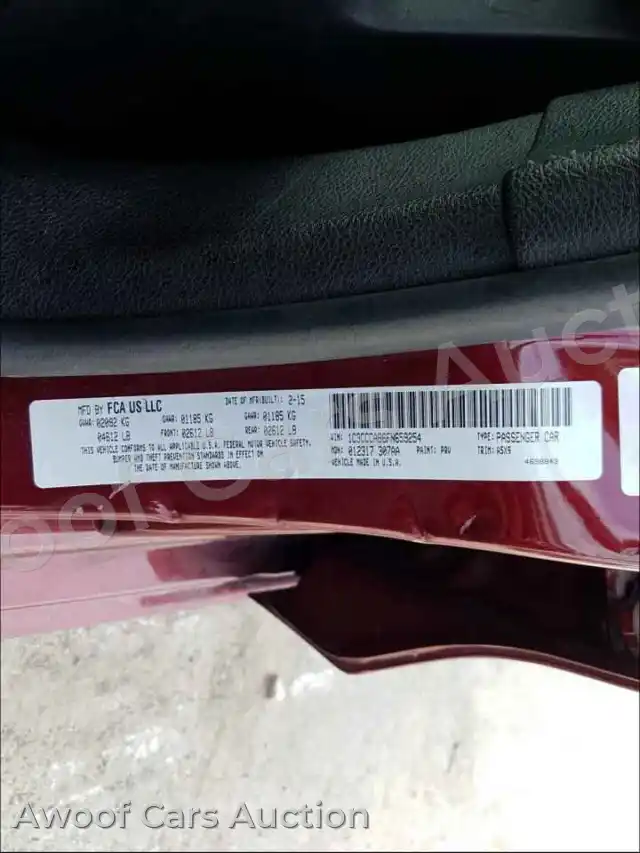 2015 Chrysler 200 1C3CCCAB6FN659254 — Copart auction photo 10