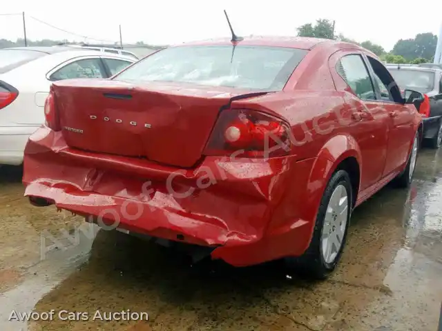 2012 Dodge Avenger 1C3CDZAB6CN193529 — Copart auction photo 4