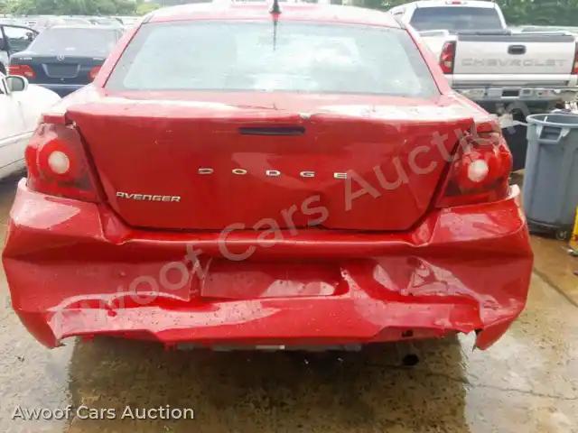 2012 Dodge Avenger 1C3CDZAB6CN193529 — Copart auction photo 9