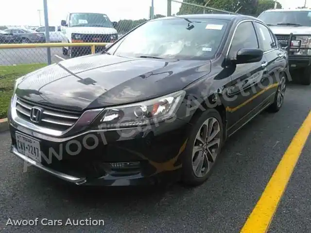 2014 Honda Accord 1HGCR2F55EA114743 — Manheim auction photo 1