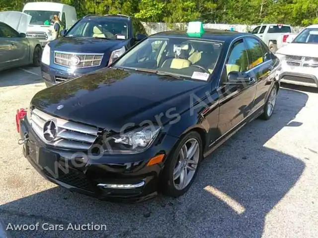 2013 Mercedes-Benz C-Class WDDGF8AB6DA806460 — Manheim auction photo 1