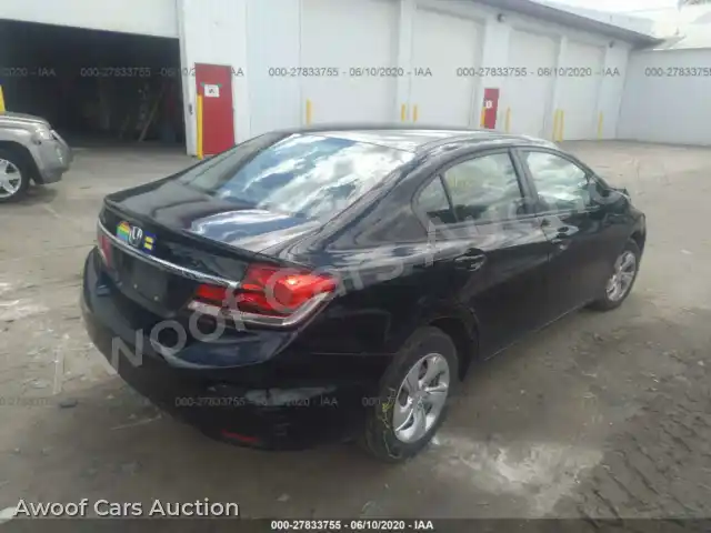 2015 Honda Civic Sedan 19XFB2F53FE042813 — photo 4 de la vente Iaai