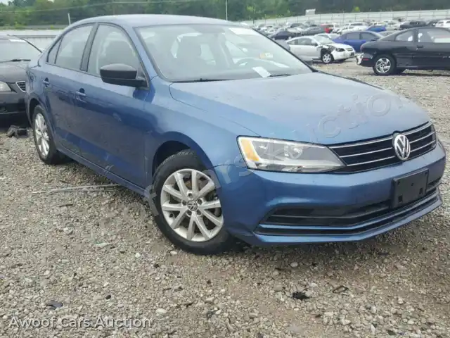 2015 Volkswagen Jetta 3VWD17AJ0FM234849 — hoton gwanjo Copart na 1