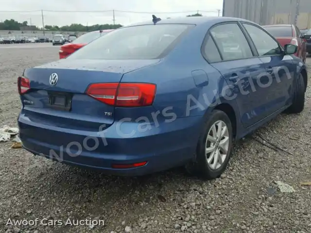 2015 Volkswagen Jetta 3VWD17AJ0FM234849 — hoton gwanjo Copart na 4