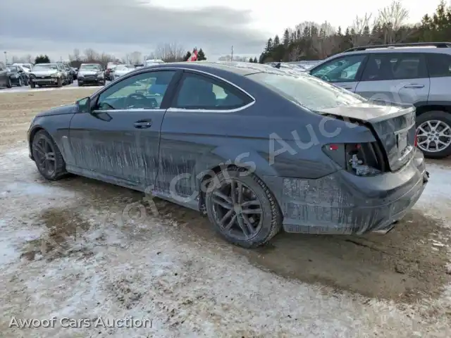 2012 Mercedes-Benz C-Class WDDGJ4HB7CF756067 — Copart auction photo 2