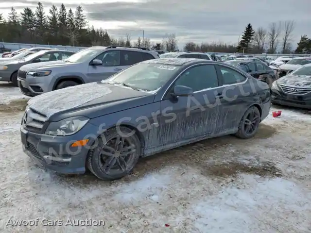 2012 Mercedes-Benz C-Class WDDGJ4HB7CF756067 — Copart auction photo 1