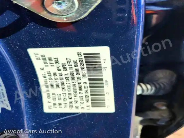 2017 Honda Accord 1HGCR2F3XHA233164 — Copart auction photo 13