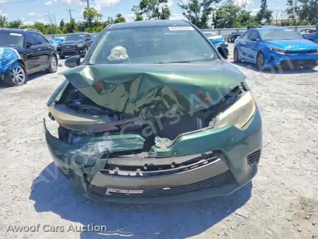 2016 Toyota Corolla 2T1BPRHEXGC554185 — Copart auction photo 5