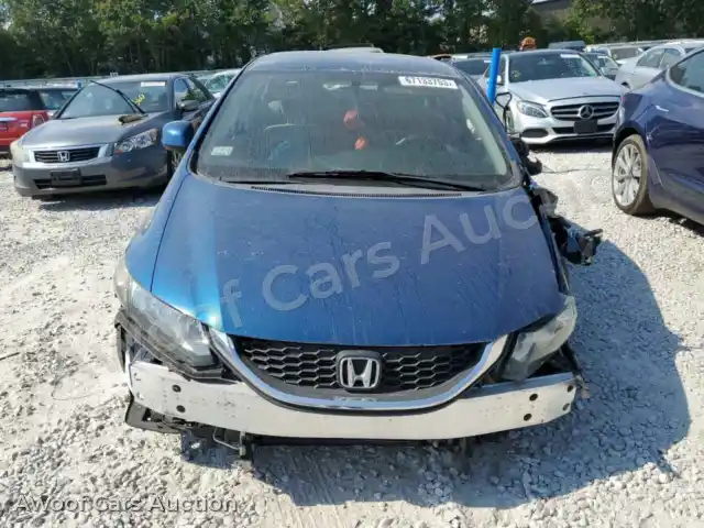 2013 Honda Civic 2HGFB2F56DH592994 — photo 5 de la vente Copart