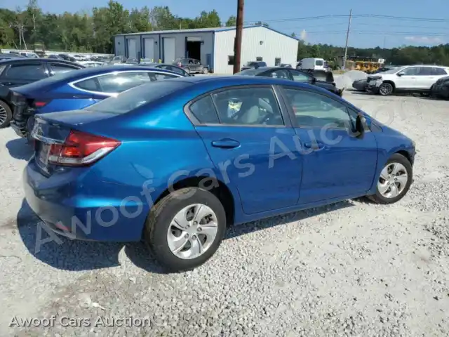 2013 Honda Civic 2HGFB2F56DH592994 — photo 3 de la vente Copart