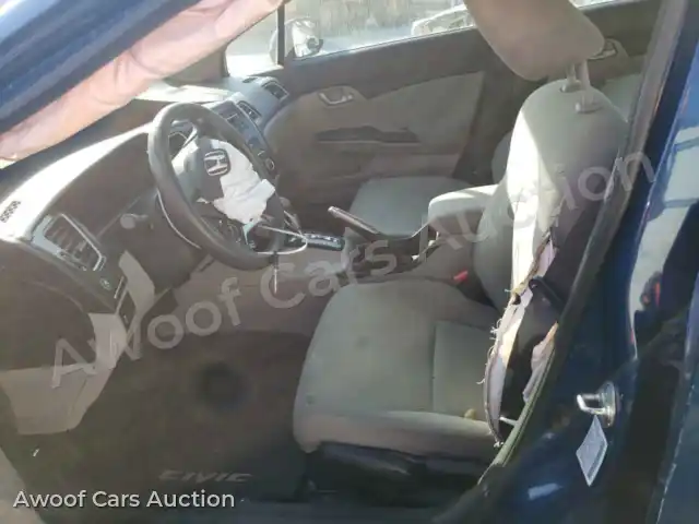 2013 Honda Civic 2HGFB2F56DH592994 — photo 7 de la vente Copart