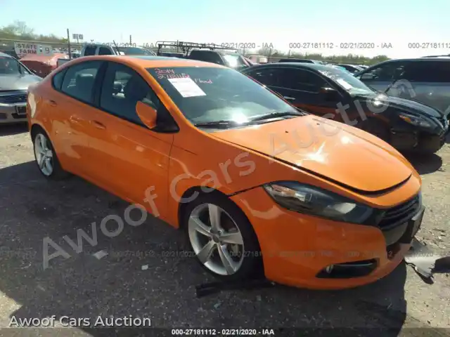2014 Dodge Dart 1C3CDFEB0ED742031 — Iaai auction photo 1