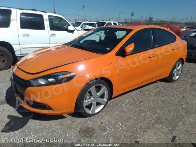 2014 Dodge Dart 1C3CDFEB0ED742031 — Iaai auction photo 2