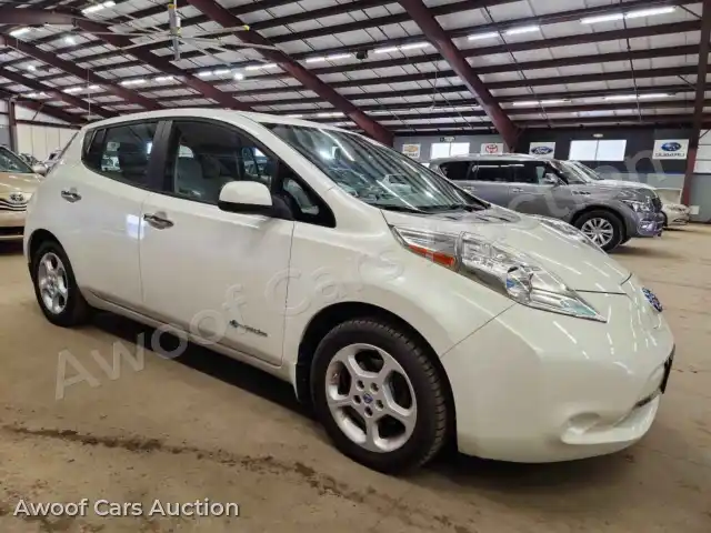 2013 Nissan Leaf 1N4AZ0CP5DC421211 — Copart auction photo 4