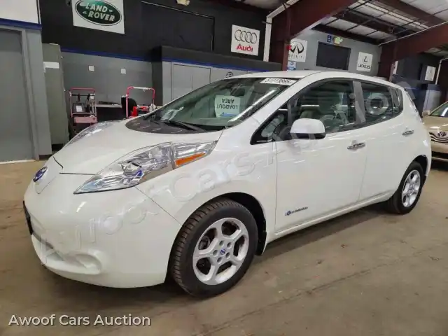 2013 Nissan Leaf 1N4AZ0CP5DC421211 — Copart auction photo 1