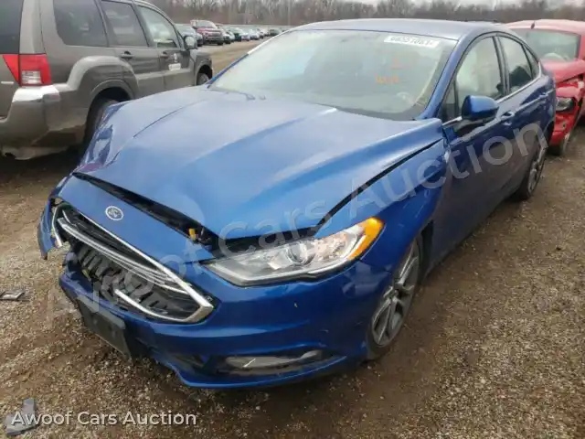 2017 Ford Fusion 3FA6P0G79HR108935 — Copart auction photo 2