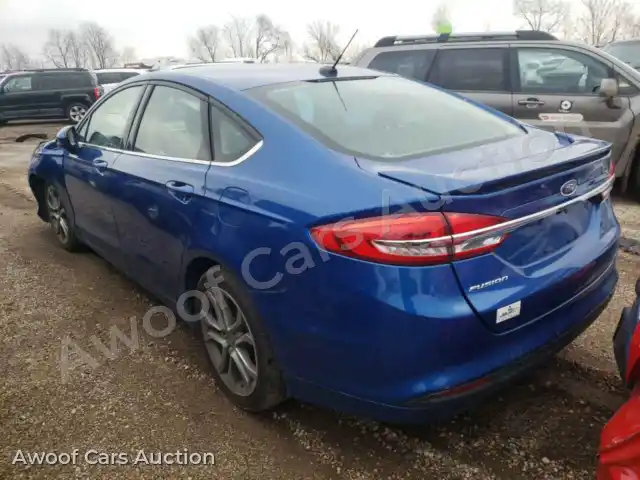 2017 Ford Fusion 3FA6P0G79HR108935 — Copart auction photo 3