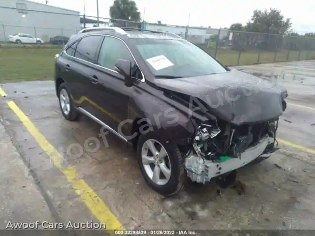 2013 Lexus RX 350 2T2BK1BA8DC201053 — Iaai auction photo 1