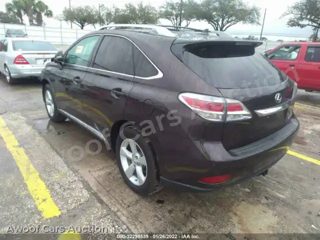 2013 Lexus RX 350 2T2BK1BA8DC201053 — Iaai auction photo 3