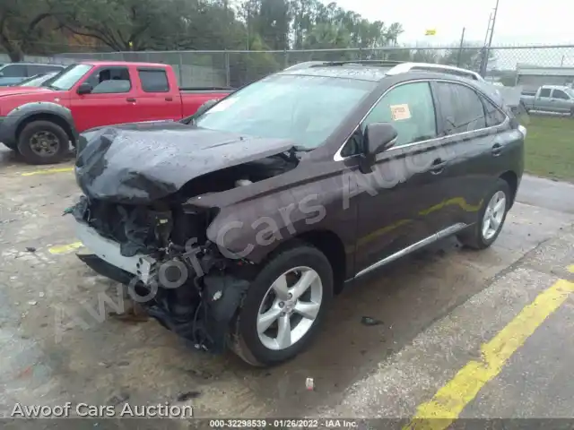 2013 Lexus RX 350 2T2BK1BA8DC201053 — Iaai auction photo 2