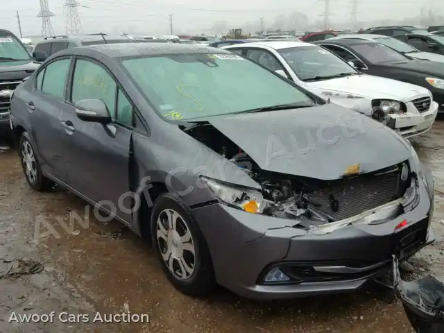 2013 Honda Civic 19XFB4F26DE000389 — Copart auction photo 1