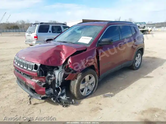 2022 Jeep Compass 3C4NJCBBXNT213485 — Iaai auction photo 2