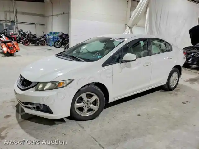 2013 Honda Civic 19XFB5F59DE000385 — Copart auction photo 1