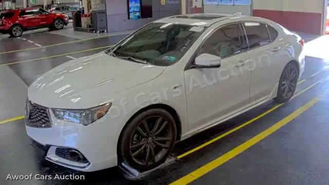 2019 Acura TLX 19UUB3F66KA001337 — Manheim auction photo 2