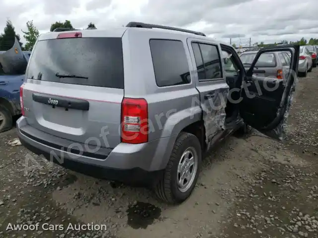 2017 Jeep Patriot 1C4NJRBB4HD194932 — Copart auction photo 4