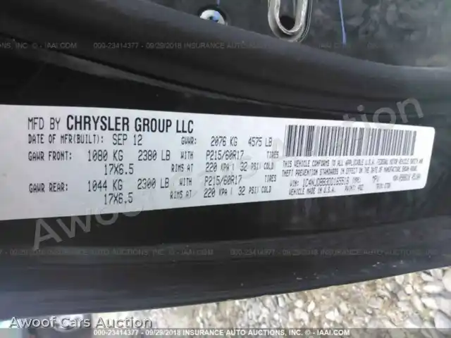 2013 Jeep Compass 1C4NJDBB3DD165516 — Iaai auction photo 9