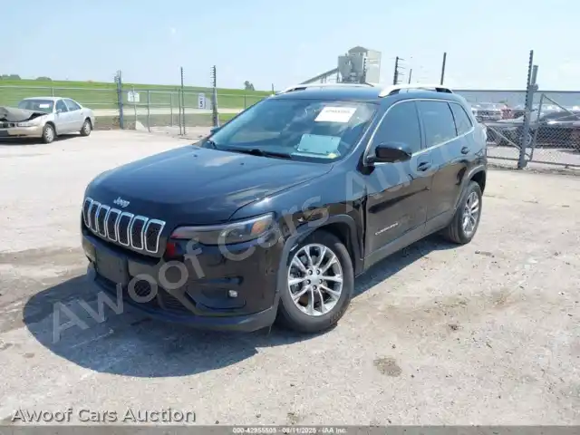 2019 Jeep Cherokee 1C4PJLLB8KD154624 — Iaai auction photo 2