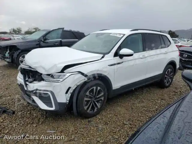 2024 Volkswagen Tiguan 3VVRB7AX4RM023217 — Copart auction photo 1