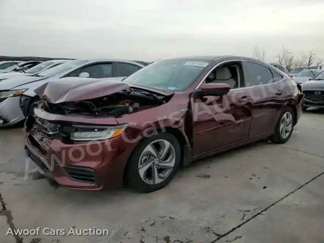 2019 Honda Insight 19XZE4F53KE016478 — Copart auction photo 1
