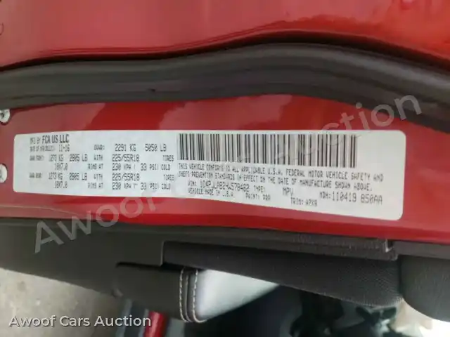 2017 Jeep Cherokee 1C4PJLAB2HW578462 — Copart auction photo 10