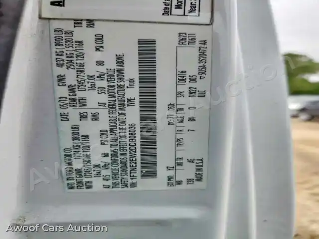 2013 Ford Econoline 1FTNE2EW2DDB08036 — Copart auction photo 13