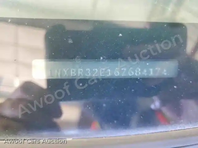 2006 Toyota Corolla 1NXBR32E16Z684174 — photo 12 de la vente Copart