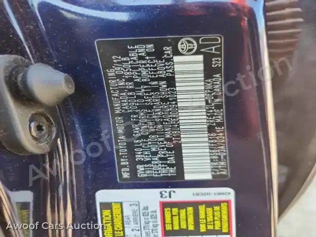2013 Toyota Corolla 2T1BU4EE8DC941023 — Copart auction photo 13