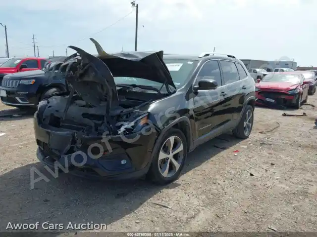 2019 Jeep Cherokee 1C4PJLLB6KD403244 — Iaai auction photo 2