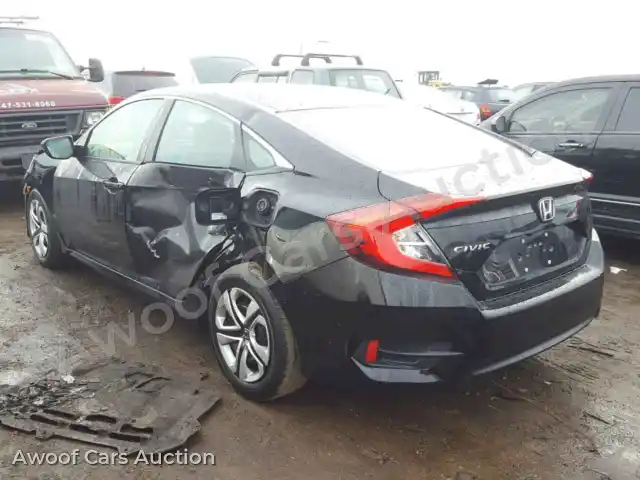 2018 Honda Civic LX 19XFC2F55JE036226 — Copart auction photo 3