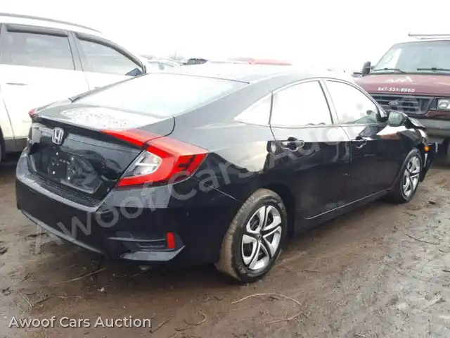 2018 Honda Civic LX 19XFC2F55JE036226 — Copart auction photo 4